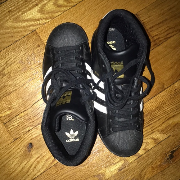 SOLD Adidas hightop shell toe sneakers - Picture 2 of 2